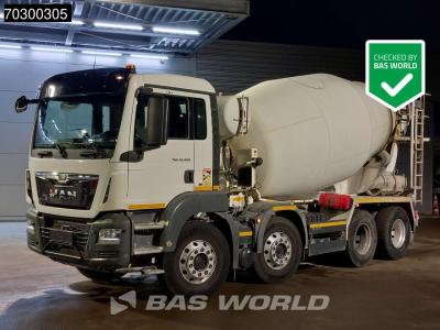 Man TGS 32.420 TGS 8X4 9m3 mixer Steelsuspension Automatic Euro 6 in vendita da BAS World B.V.