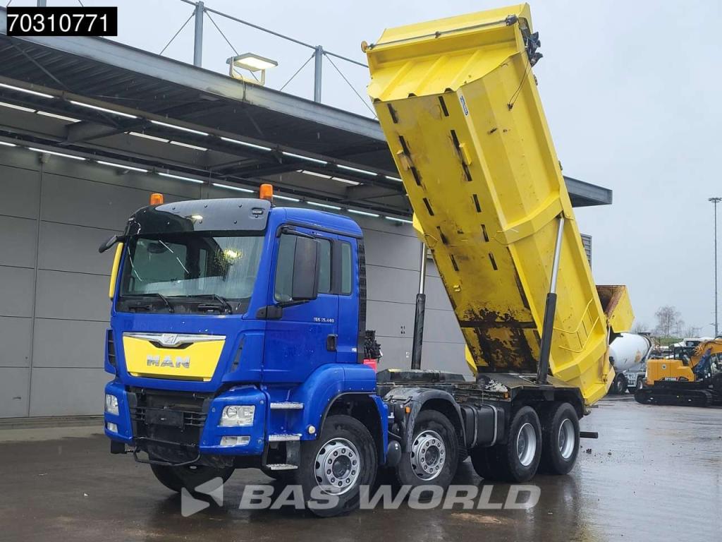 Man TGS 35.440 8X4 15m3 tipper Steel suspension Big-Axle Automatic Euro 6 Foto 3