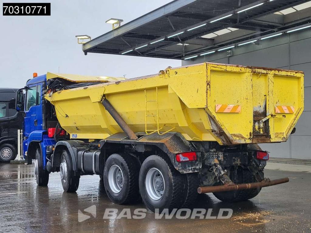 Man TGS 35.440 8X4 15m3 tipper Steel suspension Big-Axle Automatic Euro 6 Foto 7