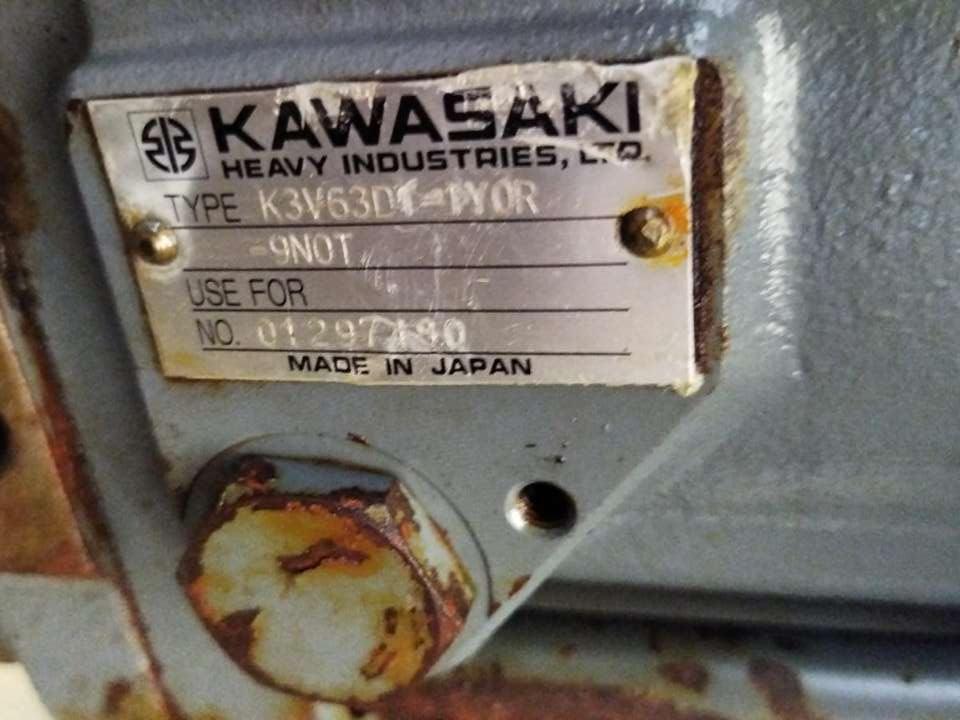 Pompa idraulica per Kawasaki K3V63D Foto 4