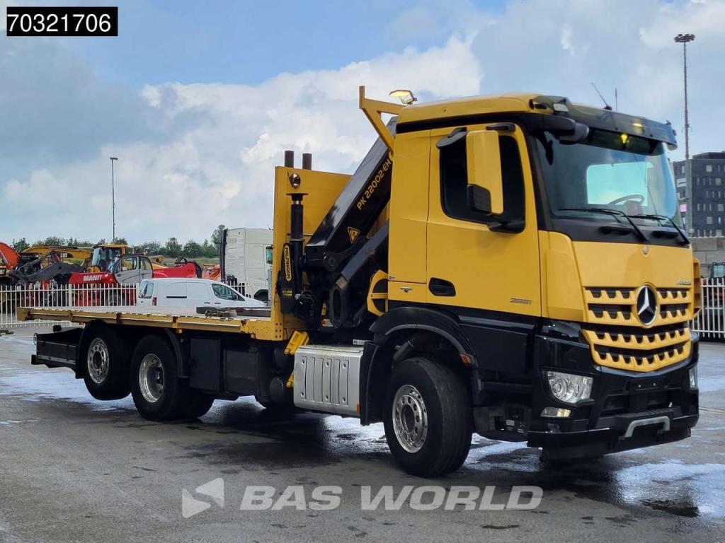 Mercedes-Benz Arocs 2851 6X2 Palfinger PK22002-EH Crane Kran German Truck Retarder 6x2*4 Foto 11