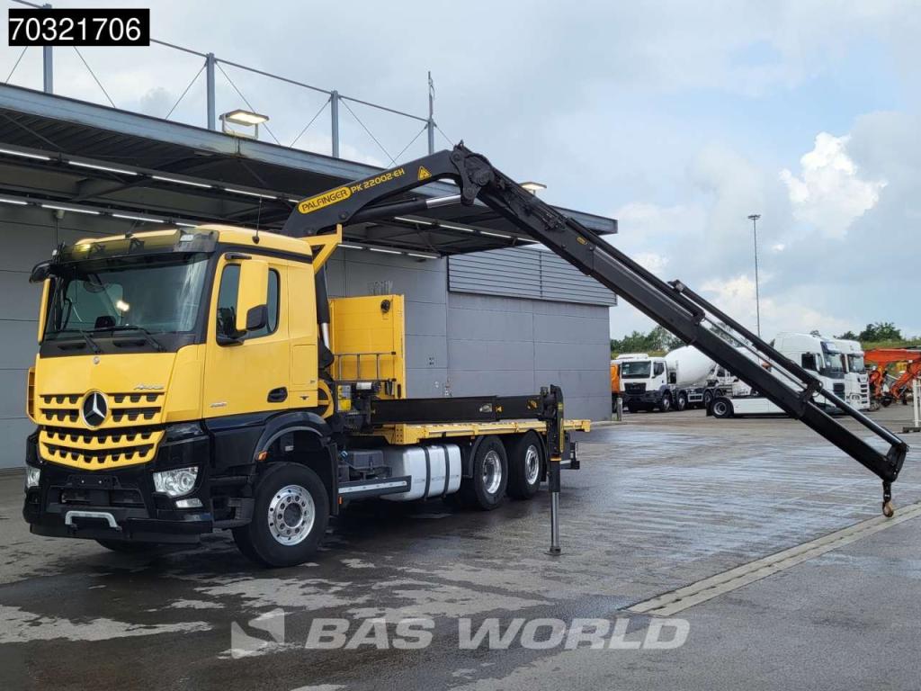 Mercedes-Benz Arocs 2851 6X2 Palfinger PK22002-EH Crane Kran German Truck Retarder 6x2*4 Foto 6