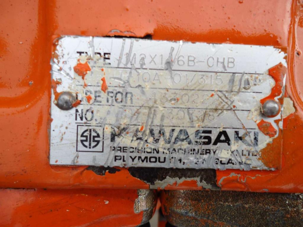 Motore di rotazione ralla per Fiat Hitachi EX215 Foto 2