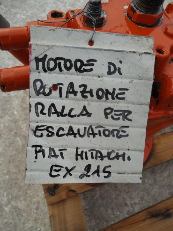 Motore di rotazione ralla per Fiat Hitachi EX215 Foto 3