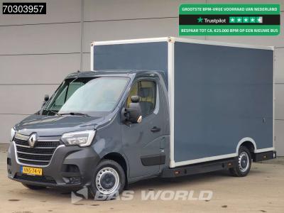 Renault Master 150PK Luchtvering Automaat Bakwagen Lowliner LED Airco Cruise Camera Euro6 Meubelwagen Koffe in vendita da BAS World B.V.