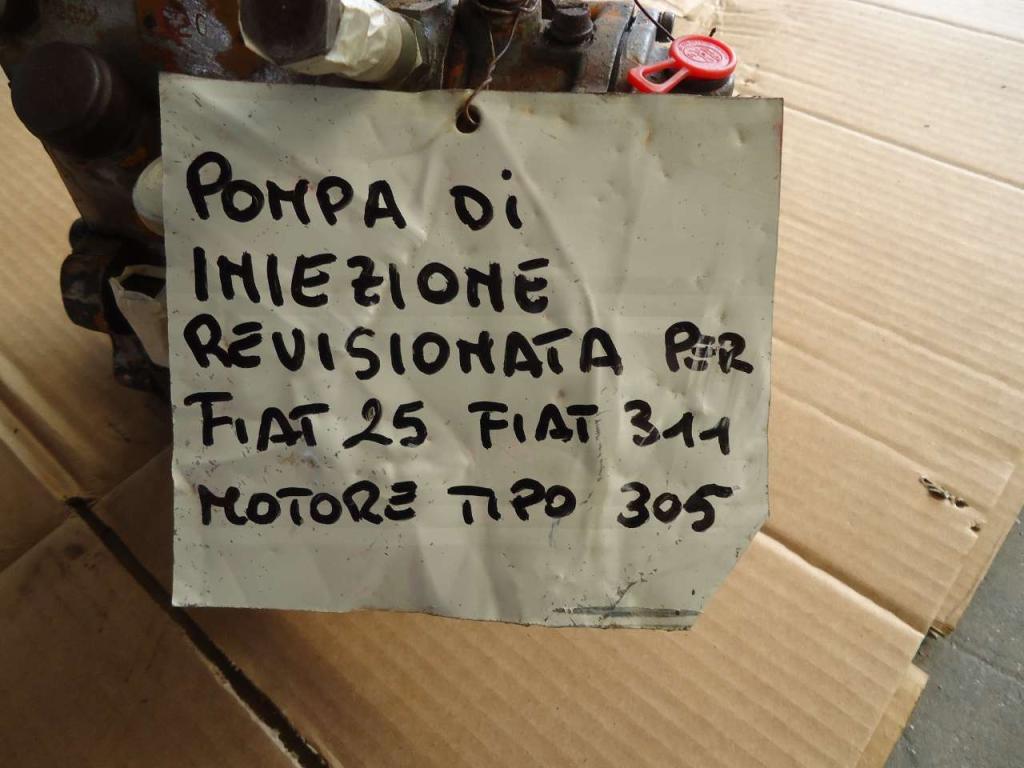 Pompa iniezione motore per FIAT 25 - FIAT 311 - MOTORE TIPO 305 Foto 3