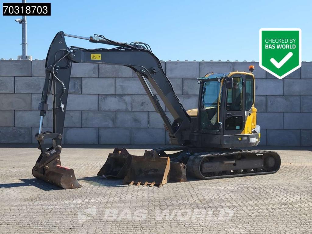 Volvo ECR88 D A/C - 3 Buckets Foto 1