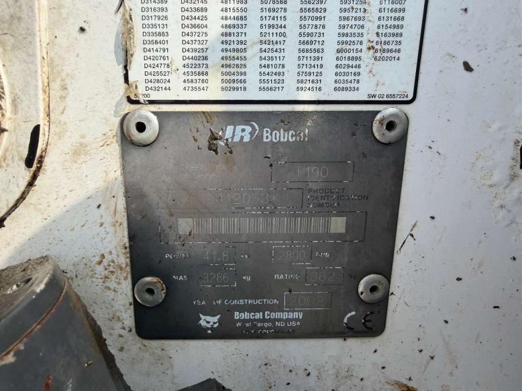 Bobcat T190 Foto 16