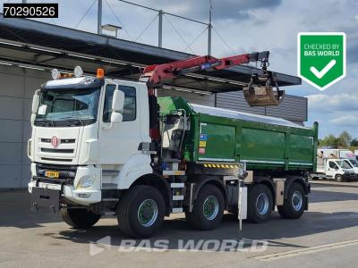 Tatra Tatra Phoenix 8P6R43/Phoenix 8X8 NL-Truck HMF 1943Z Crane 17m3 HSW Big-Axle Steering-Axle 8x8 Autom in vendita da BAS World B.V.