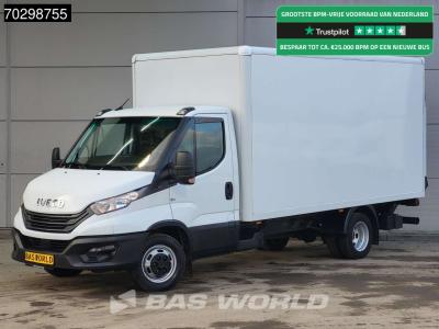 Iveco Daily 35C16 Laadklep Dubbellucht Bakwagen 160PK 3,5t Trekgewicht Airco Euro6 Meubelbak Koffer Airco in vendita da BAS World B.V.