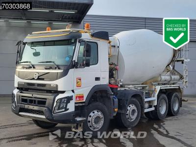Volvo FMX 410 8X4 9m3 Liebherr mixer Steelsuspension Automatic Euro 6 in vendita da BAS World B.V.
