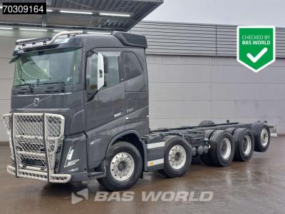 Volvo FH16 750 FH 10X4 Full Air suspension 10x4 chassis Lift+steering Axle VEB+ Euro 6 in vendita da BAS World B.V.