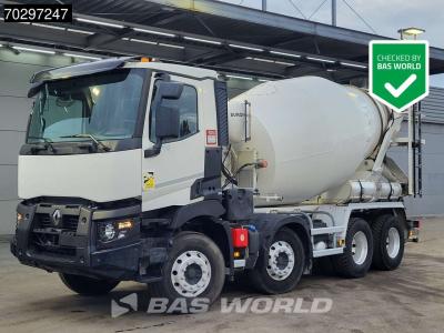 Renault C 430 8X4 9m3 Mixer Steelsuspension Automatic Euro 6 in vendita da BAS World B.V.