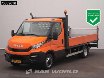Iveco Daily 35C14 Laadklep Dubbellucht Open Laadbak 3,5t Trekhaak Airco Cruise Euro6 Pritsche Pickup A/C in vendita da BAS World B.V.