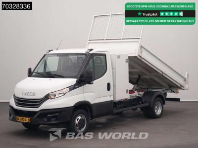 Iveco Daily 35C14 Automaat Dubbellucht Kipper met Kist 3,5t Trekhaak Airco Cruise Euro6 Tipper Benne Kiep in vendita da BAS World B.V.