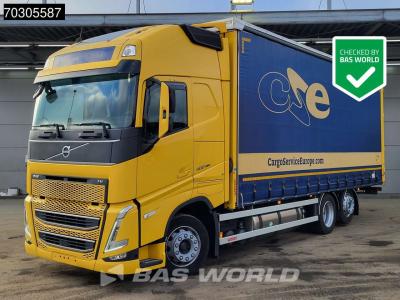 Volvo FH 460 6X2 Curtainsider LNG Engine Sliding roof Lift Axle I-Park cool VEB+