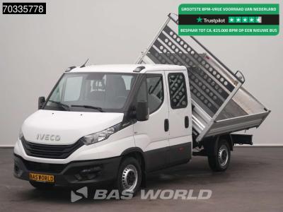 Iveco Daily 35S16 Automaat Driezijdige Kipper Trekhaak 3.5t trekgewicht 160PK  Dubbele Cabine Camera Euro in vendita da BAS World B.V.