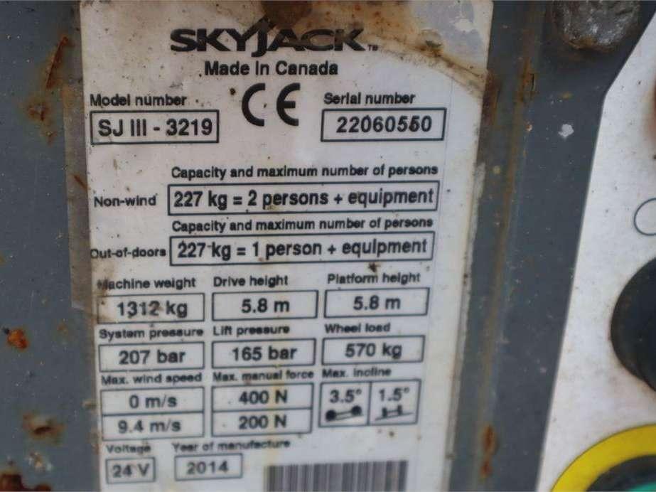 SkyJack SJ3219 Electric Foto 5