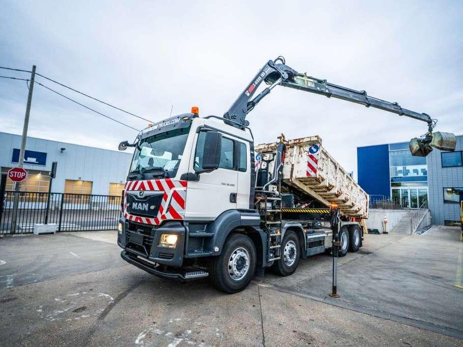 Man TGS 35.420 BL + HIAB X-HIDUO 188/3x Foto 1