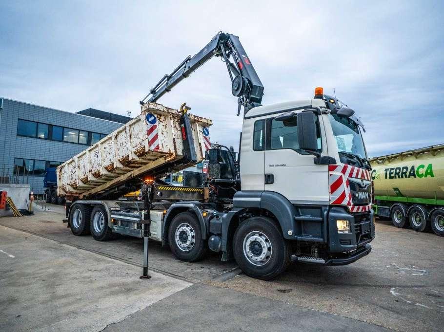 Man TGS 35.420 BL + HIAB X-HIDUO 188/3x Foto 2
