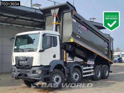 Man TGS 41.480 8X4 NEW! 26m3 Tipper Full Steel suspension Big-Axle Euro 6 in vendita da BAS World B.V.