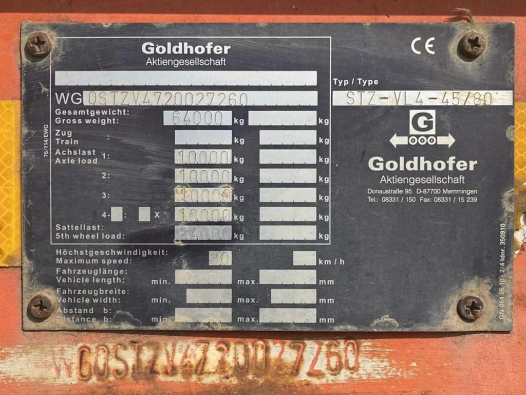 Goldhofer 45/80 Foto 12