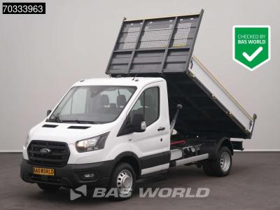 Ford Transit 165pk Kipper Dubbellucht 3,5t Trekhaak Airco Camera Euro6 Tipper Benne Kieper A/C Towbar in vendita da BAS World B.V.