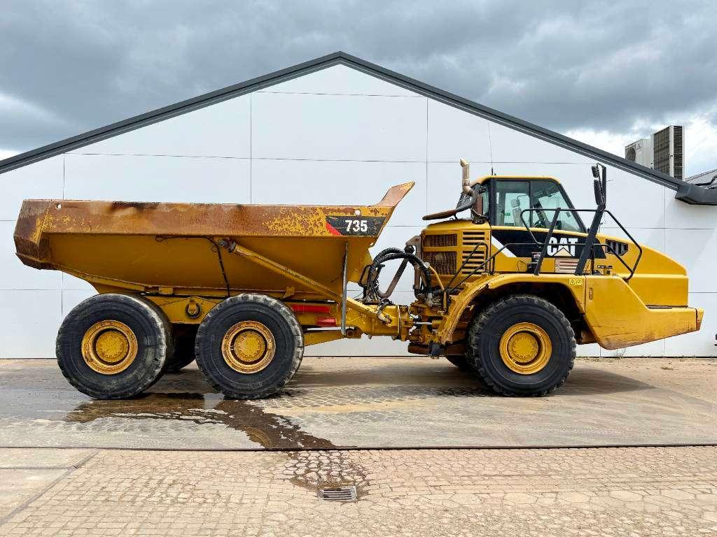 Caterpillar 735 - Automatic Greasing / Camera Foto 5