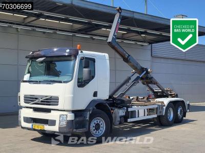 Volvo FE 280 6X2 21tons Hiab XR21S56S hooklift Lift+steering axle automatic Euro 5 in vendita da BAS World B.V.