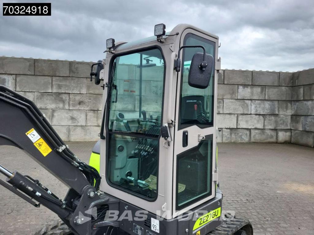 Zoomlion ZE27 GU KUBOTA ENGINE - PIN ON - CE CERTIFIED Foto 14