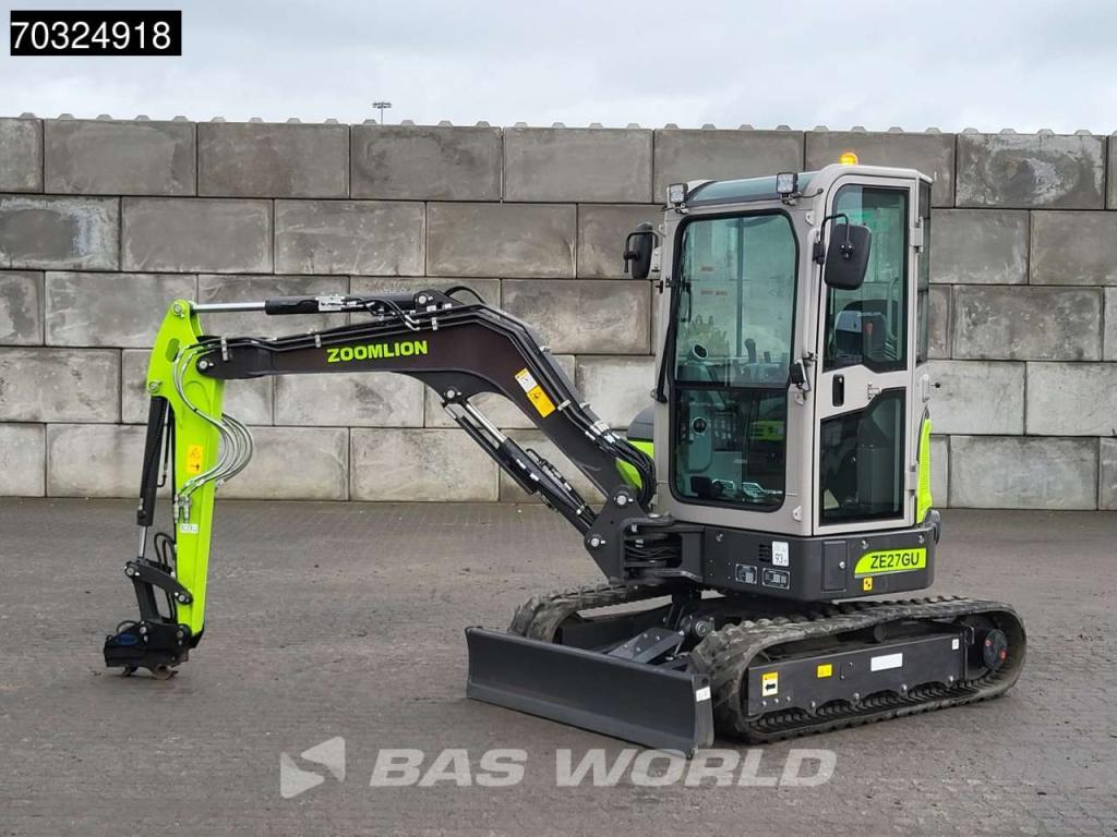Zoomlion ZE27 GU KUBOTA ENGINE - PIN ON - CE CERTIFIED Foto 2