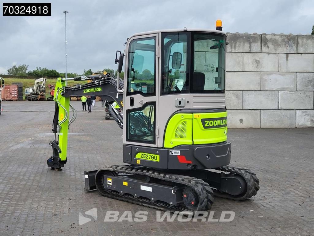 Zoomlion ZE27 GU KUBOTA ENGINE - PIN ON - CE CERTIFIED Foto 3