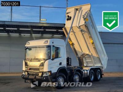 Scania P420 8X4 NEW 18m3 KH Tipper Big-Axle Steelsuspension Automatic Euro 6 in vendita da BAS World B.V.