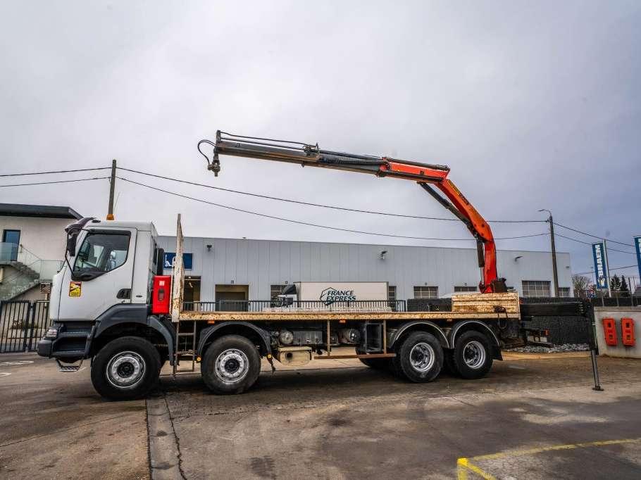 Renault KERAX 370 + PALFINGER 15T/M+2EXT. Foto 1