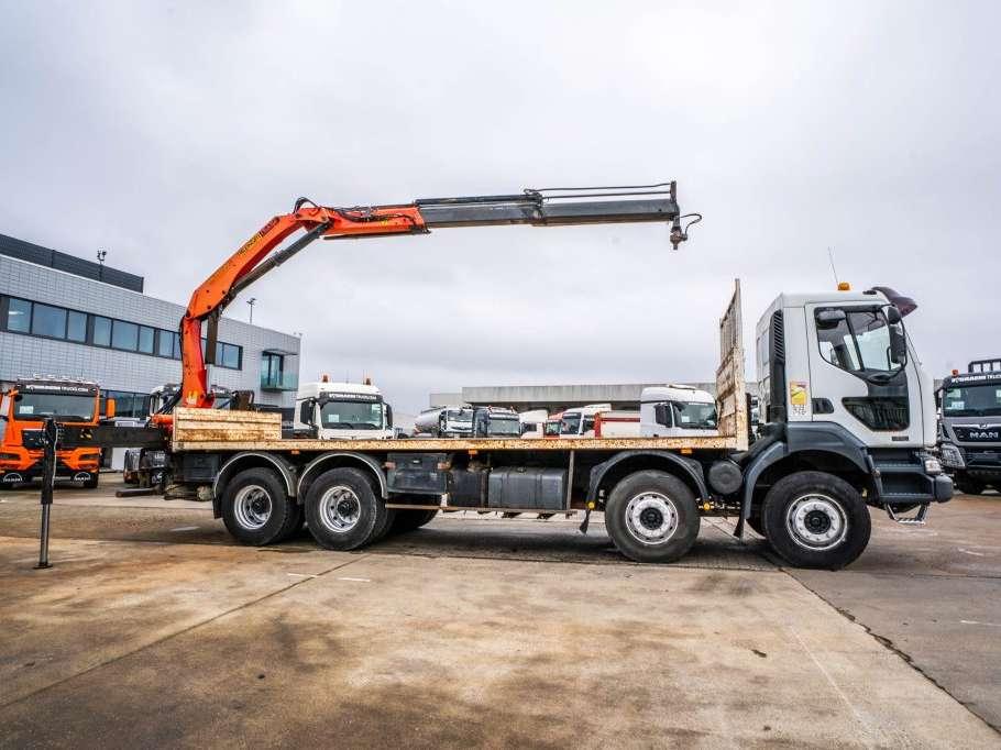 Renault KERAX 370 + PALFINGER 15T/M+2EXT. Foto 4