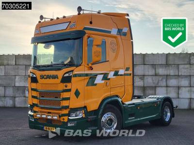Scania S520 S 4X2 NL-Truck Full-Air Retarder 2xTanks Alcoa's Leder in vendita da BAS World B.V.