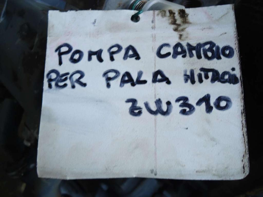 Pompa idraulica cambio per Hitachi ZW310 Foto 2