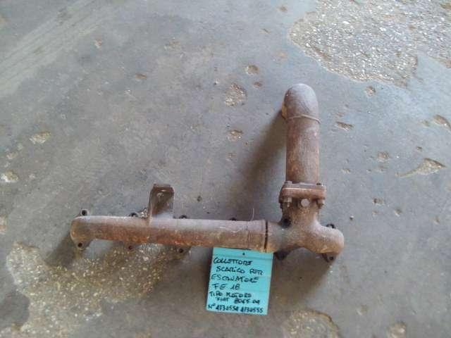 Collettore scarico per Fiat Allis FE 18 - MOTORE FIAT 8065.04 - N. 4730554 - 4730555 Foto 3