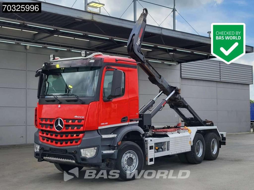 Mercedes-Benz Arocs 2648 6X4 HIAB XR21Z56-P-IC2B containersystem Big-Axle Steelsuspension Euro 6 Foto 1