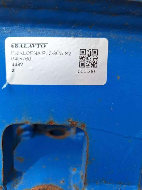 Trevi Benne attachment plate S2 Foto 8