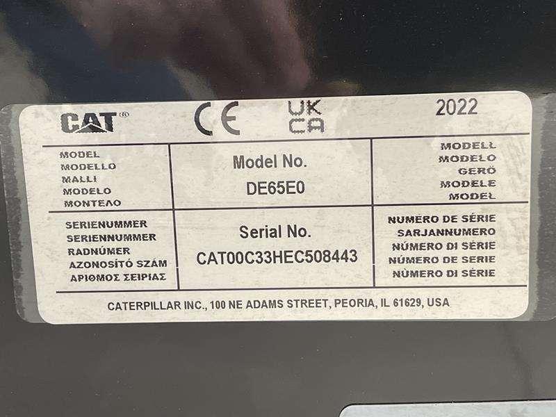 Caterpillar DE 65 E 0 Noodaggregaat Foto 13