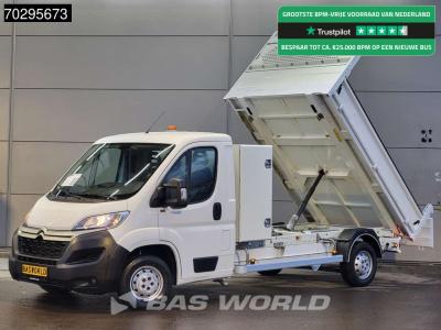 Citroën Jumper 110pk Kipper met Kist Trekhaak Euro6 Tipper Benne Kieper Trekhaak in vendita da BAS World B.V.