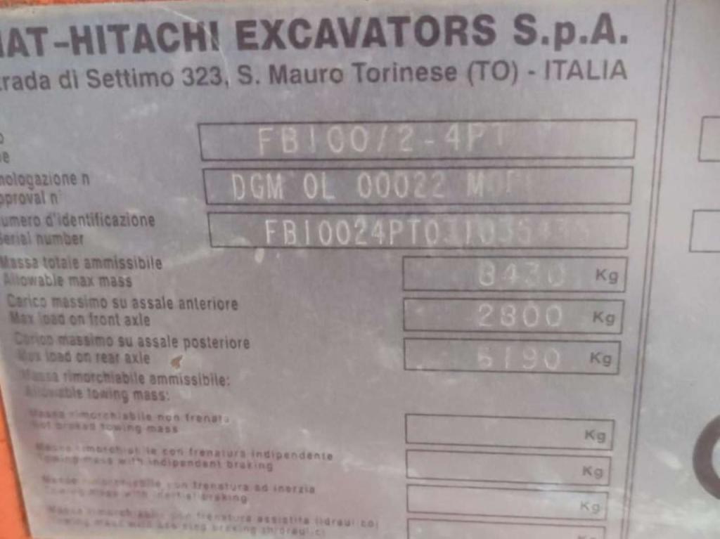 Fiat Kobelco FB100-2 Foto 6