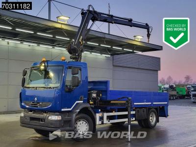 Renault Midlum 270 Midlum 4X2 HIAB 099 E -2 HIDUO Kran crane Remote control Automatic Euro 5 in vendita da BAS World B.V.