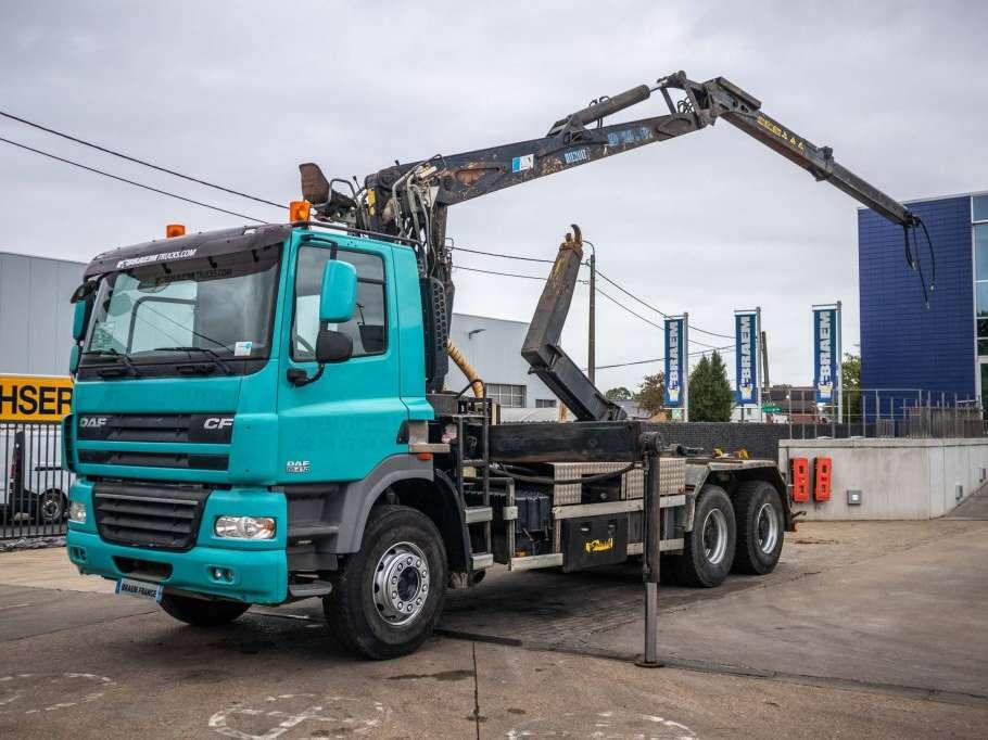 Daf CF 85.410+DIEBOLT 16Ton/m Foto 1