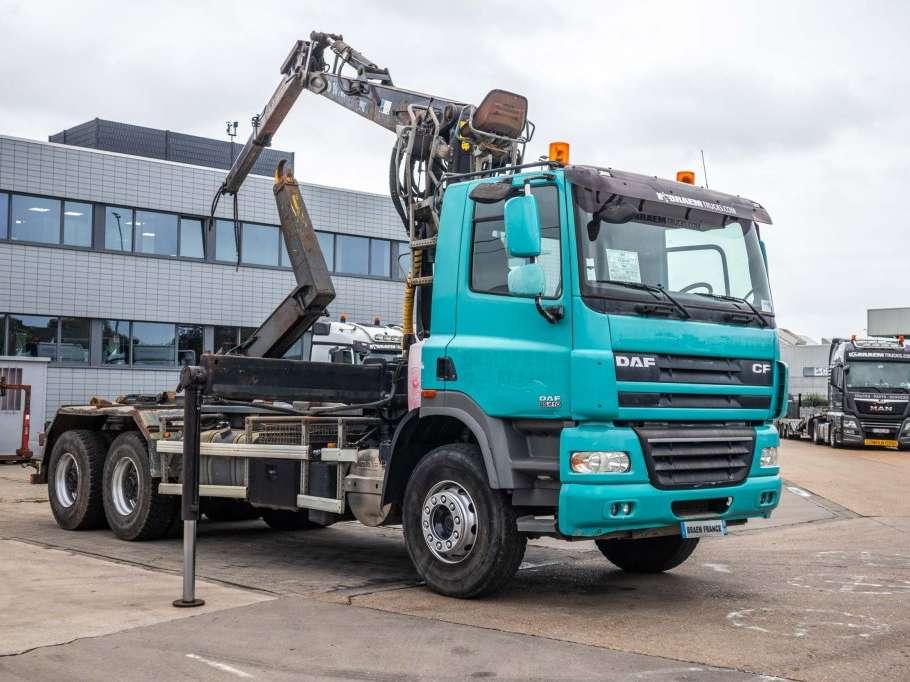 Daf CF 85.410+DIEBOLT 16Ton/m Foto 2