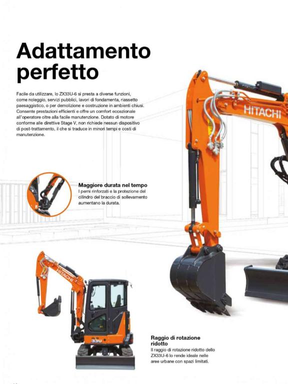 Hitachi ZX 33U-6 CLR Foto 5