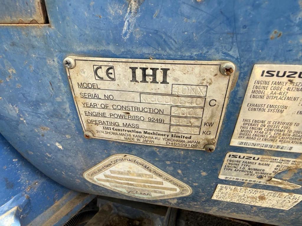 IHI 40 NX Foto 4