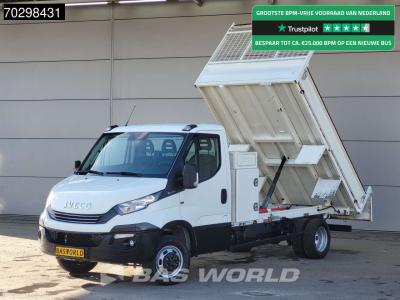 Iveco Daily 35C16 Automaat Kipper met Kist Dubbellucht 3,5t Trekhaak Airco Cruise Euro6 Tipper Benne Kiep in vendita da BAS World B.V.