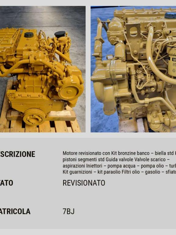 Caterpillar MOTORE REVISIONATO CAT 3054 Foto 2